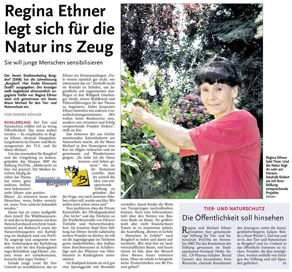 22_HAZ_Anz_ProTiNa-Interview-Gina_10.08.2014